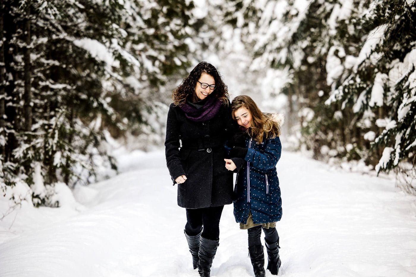 Isabelle et Azalie à Disraeli